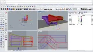 48 - Rhino - Cutting Perfect Sections in Rhino Using Section and Make2d