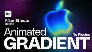 Animated Gradient Logo in Apple Style - After Effects Tutorial Inspired by Apple Event 2025