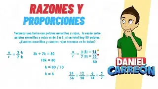 RAZONES Y PROPORCIONES Ejercicio 1 Super facil - Para principiantes
