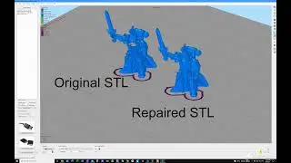 STL repair for 3D printing - 3D builder