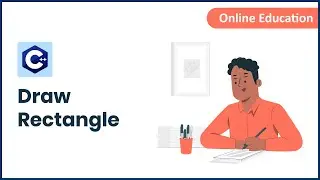 C++ Program to Draw Rectangle