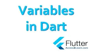 Intro to Flutter: Intro to Dart Variables Part 04
