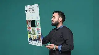 Instagram Profile screen out of Phone (motion graphics) | Big Thinks | The Creative Agency | 2019