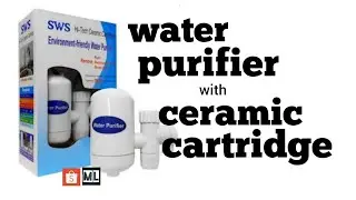 Unboxing: SWS water purifier ceramic filter  || shopee haul