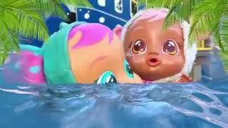 Ocean Expedition: Rescuing Cry Babies from Sharks with Olivia & Baby Nikol!