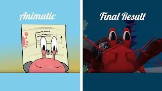 Animatic vs Final Result - Bernard