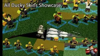 All Ducky Skins Showcase TDS roblox
