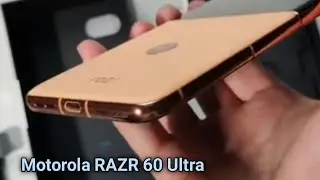 Motorola RAZR 60 Ultra 5G - First Look, Specification!