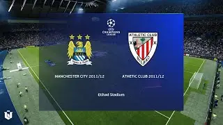 Manchester City vs Athletic Club ● Champions League 2012 ● Pes 2021