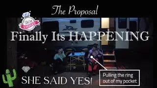 The Proposal!! (Tijeras NM, Boondocking)