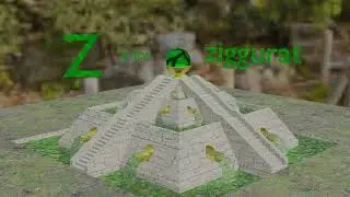 Alphabet January challenge - Z is for ziggurat
