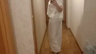 Trousers without a pattern. The simplest construction. Ideal for beginners.