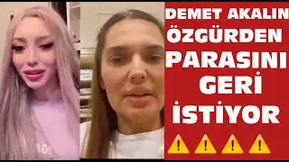 Akalın'ın kızı Hira Uzunmakarnaya 7000 tl göndermiş. Demet Akalın'ın kızı Hira kime para göndermiş.
