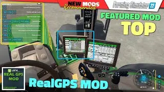 FS22 ★ TOP ★ RealGPS MOD [SCRIPT] - Farming Simulator 22 New Mods Review (2K 60Hz)