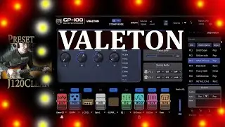 Valeton GP100 Presets sound settings