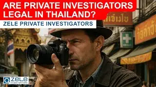 Are Private Investigators Legal In Thailand