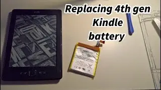 4th Generation Kindle battery replacement