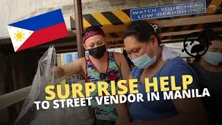 🇵🇭 SURPRISE HELP TO STREET VENDORS | ILOCANONG ENGLISHERO ft. X CHARITY CLUB