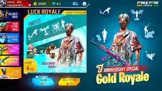 7th Anniversary Special Gold Royale🤯🥳|Cobra Bundle Return Date | Free Fire New Event | Ff New Event