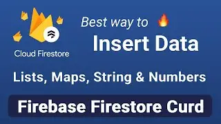 Flutter Firebase Firestore Add Data 🔥 | Flutter Cloud Firestore CURD | 