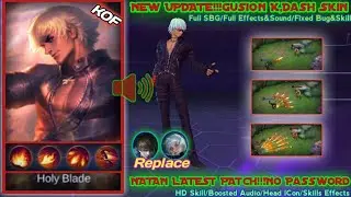 Gusion KOF Skin Script Full Effects Full SBG Fixed Skill Boosted Audio NATAN PATCH No Password