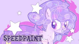 - ̗ ̀ MLP speedpaint: Baburugamu ̖ ́-