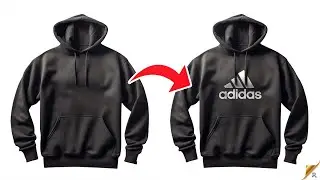 Mastering Photoshop: Place a White Logo on a Black Hoodie Like a Pro!