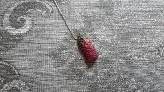Дизайн ногтей Розы с бархатным песком