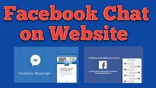 Facebook chat plugin on Website