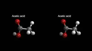 3D Molecular VR-acetic acid