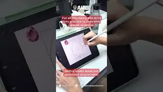 New class : Jewelry design with #Procreate 2024 #jewelrydesign #digitalart #ipaddraw #gemologycourse