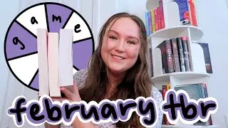 random letter generator picks my february tbr // FEBRUARY TBR GAME