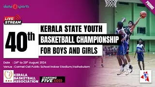 40th KERALA STATE YOUTH CHAMPIONSHIP 2024 | PROMO | LIVE
