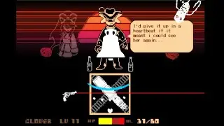Undertale Yellow Genocide Starlo Fight V1 (w/ Secret ending and Wing Gaster) - Undertale Duel