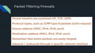 Packet Filtering Firewall - Part -1 | Firewall | Network Security
