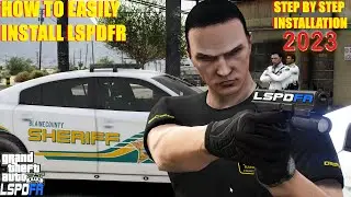 How To Install LSPDFR 0.4.9 | Become A Police Officer | 2023 | 