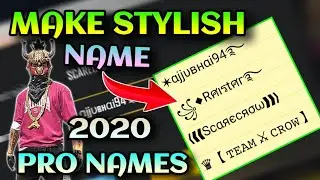 How to change Free Fire name styles Font | How to create own stylish name in free fire