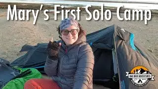 Mary's First Solo Wild Camp || Stone Point, Walton on the Naze, Essex