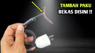 ini MANTAP !! Buruan tambahkan pake bekas di ujung Kabel listrik !!!