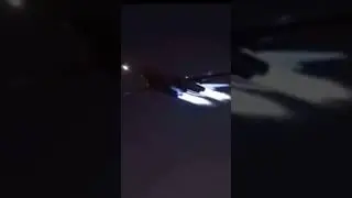 Ночной взлёт Ту-160 «Белый лебедь».