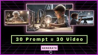 Generate 30 Videos In 30 Minutes By Just Typing Prompts | Prompt to Video AI