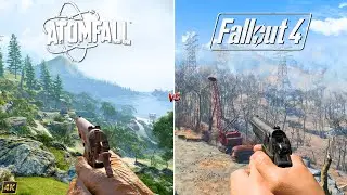 Atomfall vs Fallout 4 Next Gen | PC | Graphics, Physics and Details Comparison