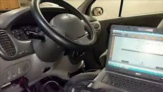 Renault Scenic I. Нет связи с блоком SRS (аирбаг).