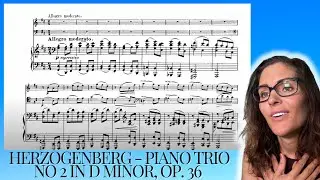 LucieV Reacts for the first time to Herzogenberg - Piano Trio No 2 in D Minor, Op. 36 |Request|