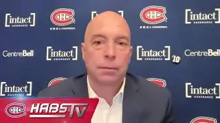 Kent Hughes reacts to the 2023 NHL Draft Lottery | FULL PRESS CONFERENCE