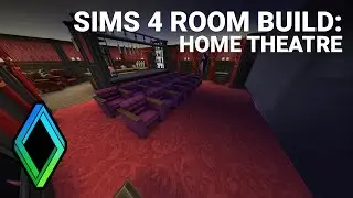 Sims 4 Home Theatre - Room Build