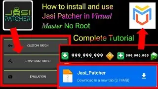 How to install and use Jasi Patcher in Virtual Master