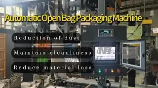 Suitable for non-stick wall, easy to dust powder open bag packaging machine#powderpackingmachine