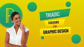 How to use Triadic colour scheme in Graphic Design