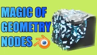 Easy Transition Effect using Geometry nodes in Blender 4.0
